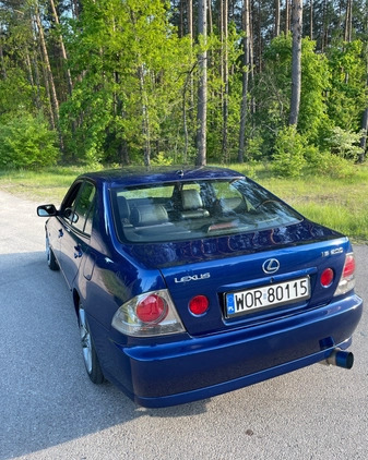 Lexus IS cena 27900 przebieg: 292000, rok produkcji 1999 z Lubań małe 67